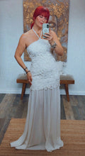 Load image into Gallery viewer, LACE AND CRYSTAL DRESS 

