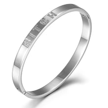 Load image into Gallery viewer, BITCH STAINLESS STEEL BANGLE
