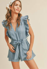 Load image into Gallery viewer, ANNE RUFFLED SLEEVE PLAYFUL ROMPER
