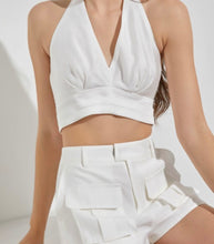 Load image into Gallery viewer, LEILA HALTER CROP TOP
